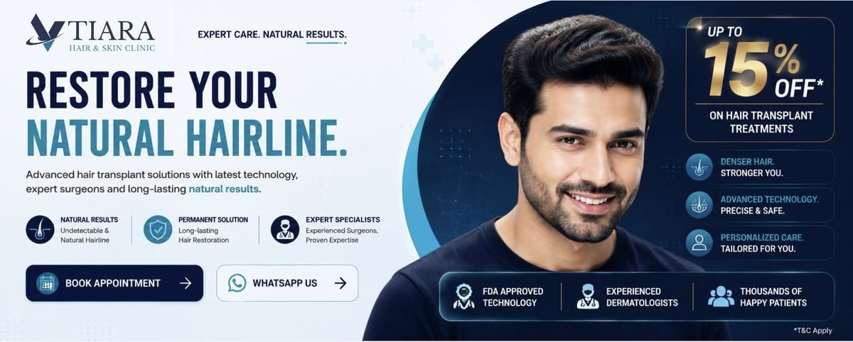 Restore Your Natural Hairline – Hair Transplant at VTIARA